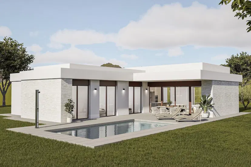 Custom Built New Villas in Pinoso (Alicante): Spacious Homes in Natural Surroundings