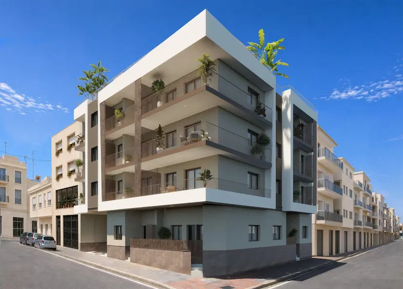 New Build Apartments in the Heart of Santa Pola Just 600 Metres from the Beach
