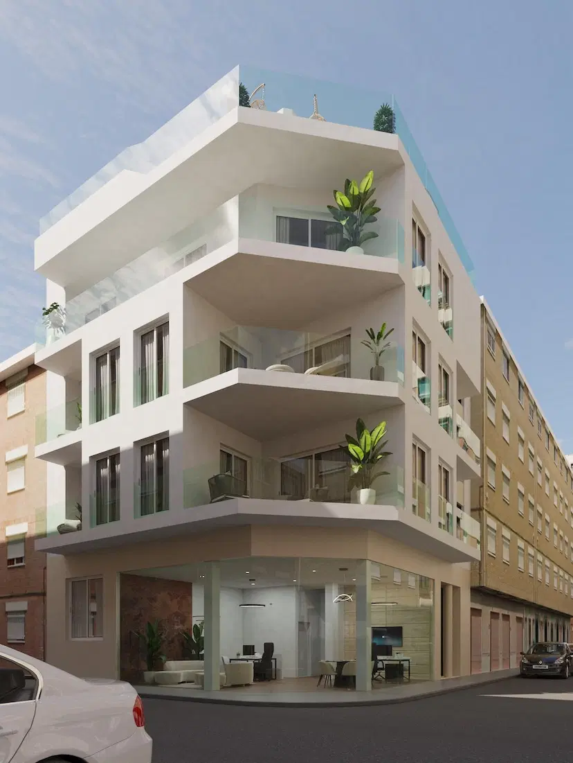 New Build Apartments Near the Beach in Central Guardamar del Segura