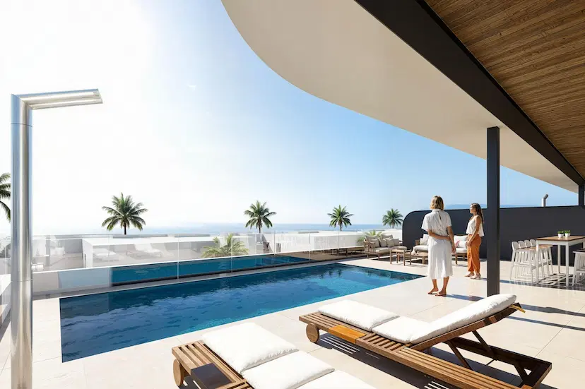 New Build Golf Front Apartments and Villas in La Serena Golf Los Alcazares