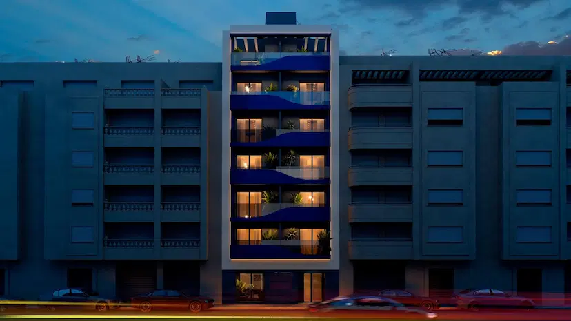New Build Apartments 200 Metres from the Sea in Torrevieja