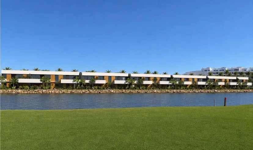 Newly built bungalows at Condado de Alhama Golf Resort, Murcia