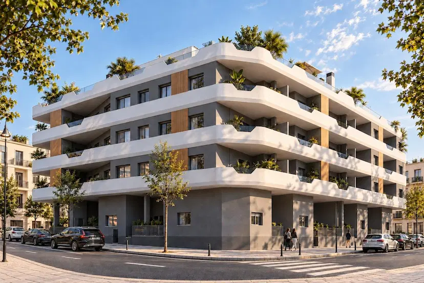 New Build Apartments in Central Santa Pola Near the Beach
