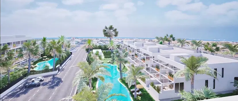 New Build Bungalows for Sale in Mar de Cristal Near the Beach