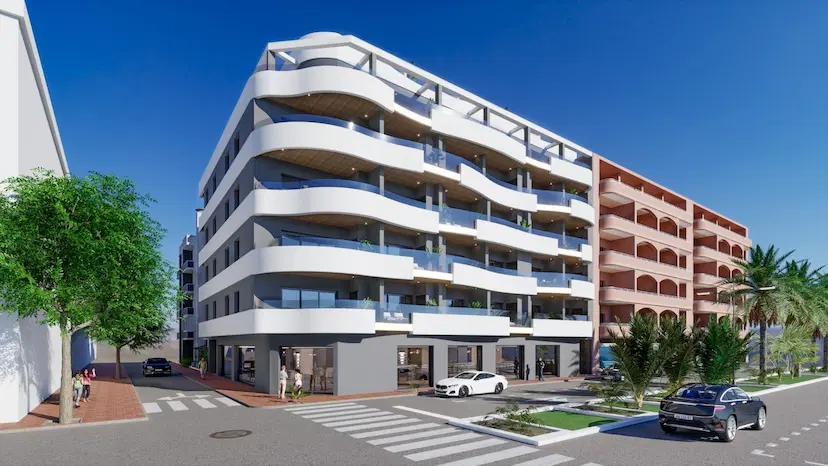 NEW BUILD APARTMENTS IN TORREVIEJA