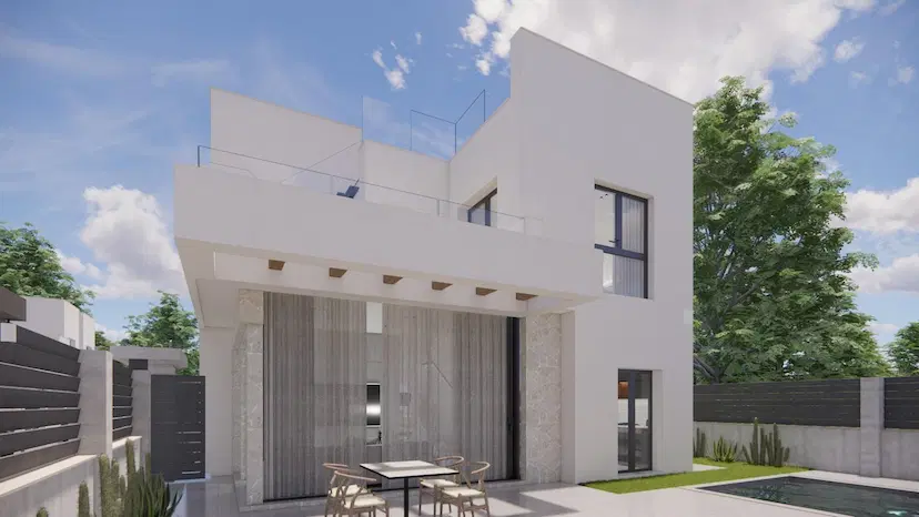 Modern New Build Villas in La Herrada Los Montesinos With Private Pool