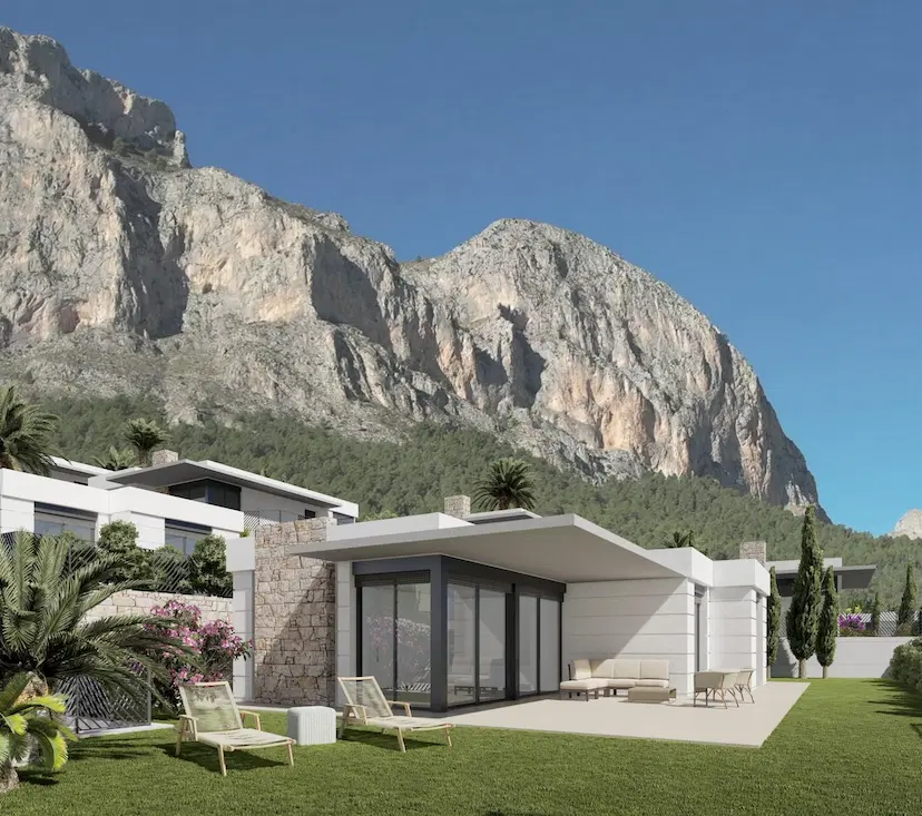 New Construction Villas in Polop, Alicante
