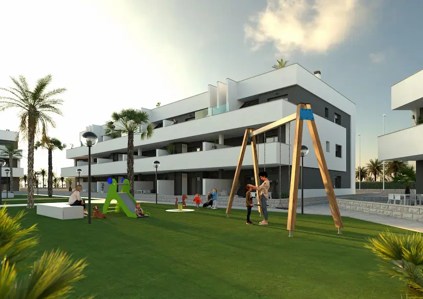New Build Tourist Licensed Apartments with Lagoon Views in El Raso Guardamar del Segura