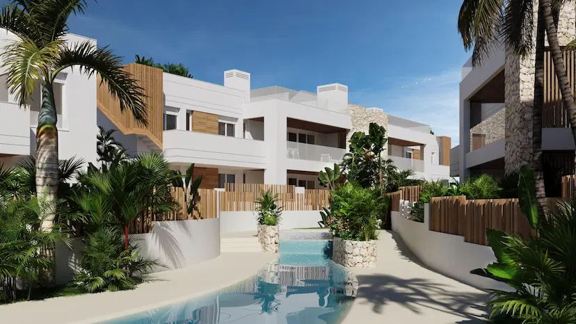 New Build Villas and Bungalows Just 250 Meters from the Beach in Mar de Pulpí