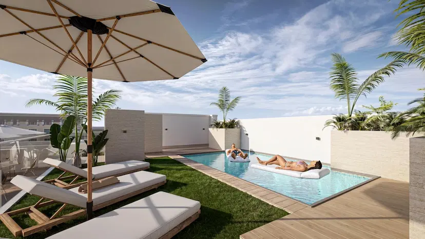 New Build Studios and Apartments in Central Torrevieja Near the Beach