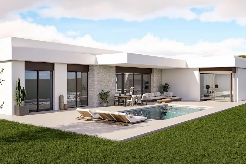 Custom Built New Villas in Pinoso (Alicante): Spacious Homes in Natural Surroundings