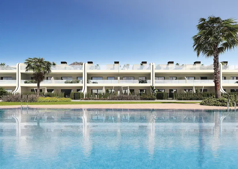 A residential development comprising bungalows, terraced houses and villas at La Manga Club