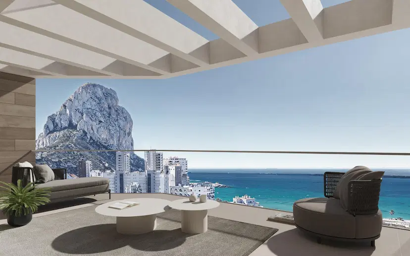 New Build Apartments for Sale in Calpe – 200 m from Arenal Beach