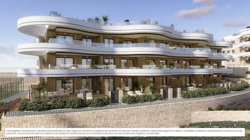 3-bedroom penthouse in Finestrat